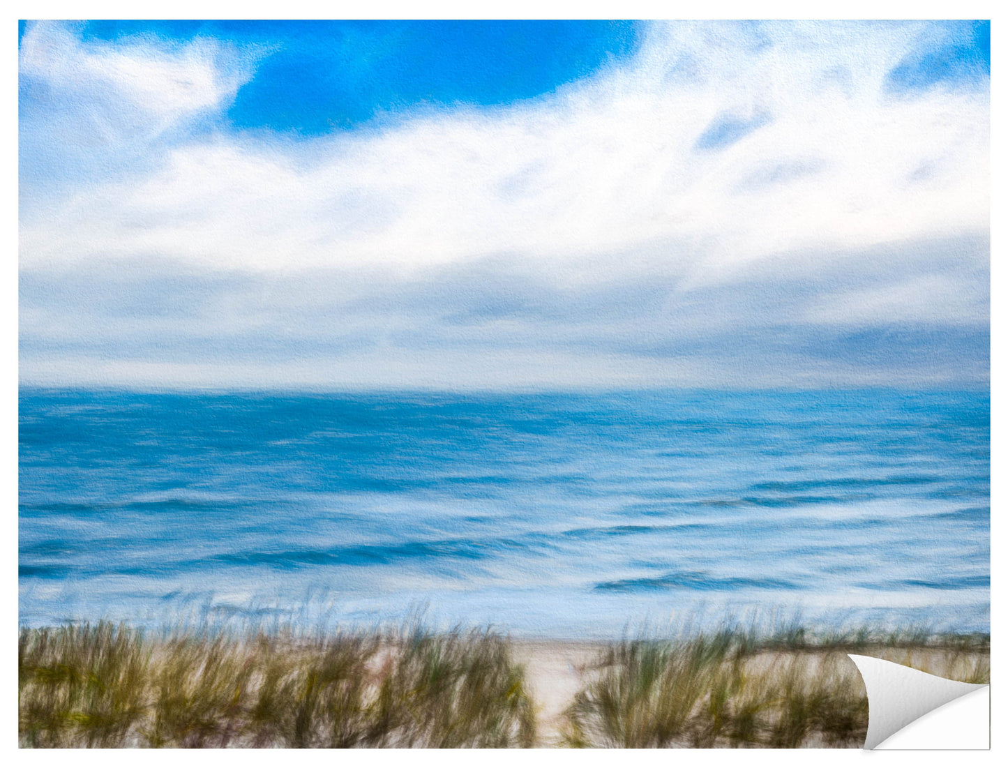 Serenity on the Ocean - Mixed Media -Photographic Print