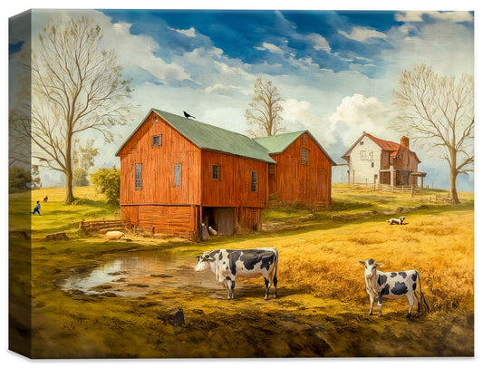 Farm Image - Full Canvas Wrap