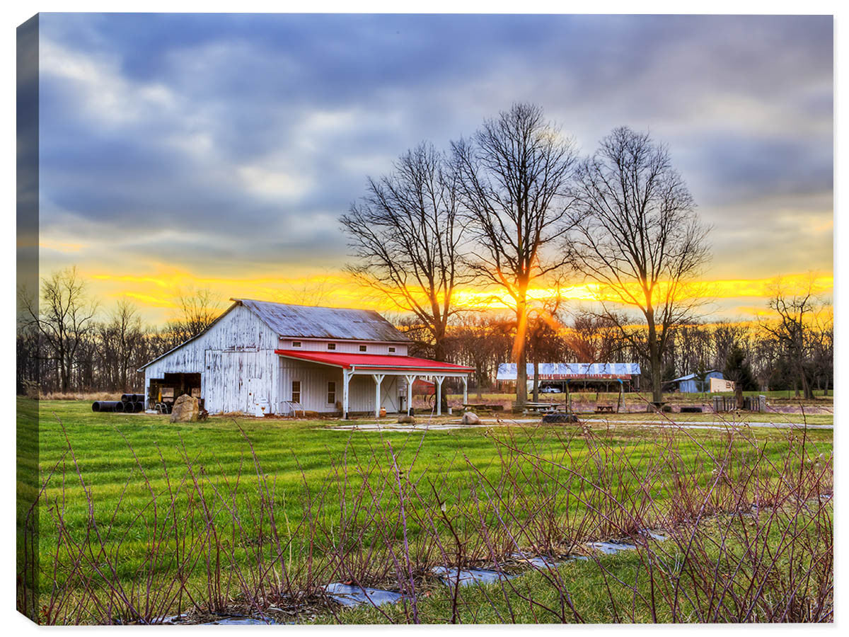 Roadside Fruit Stand - Fine Art Photograph on Canvas