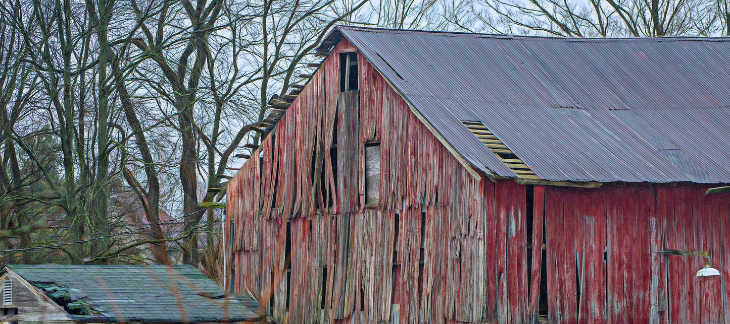 Close up Image of a Barn