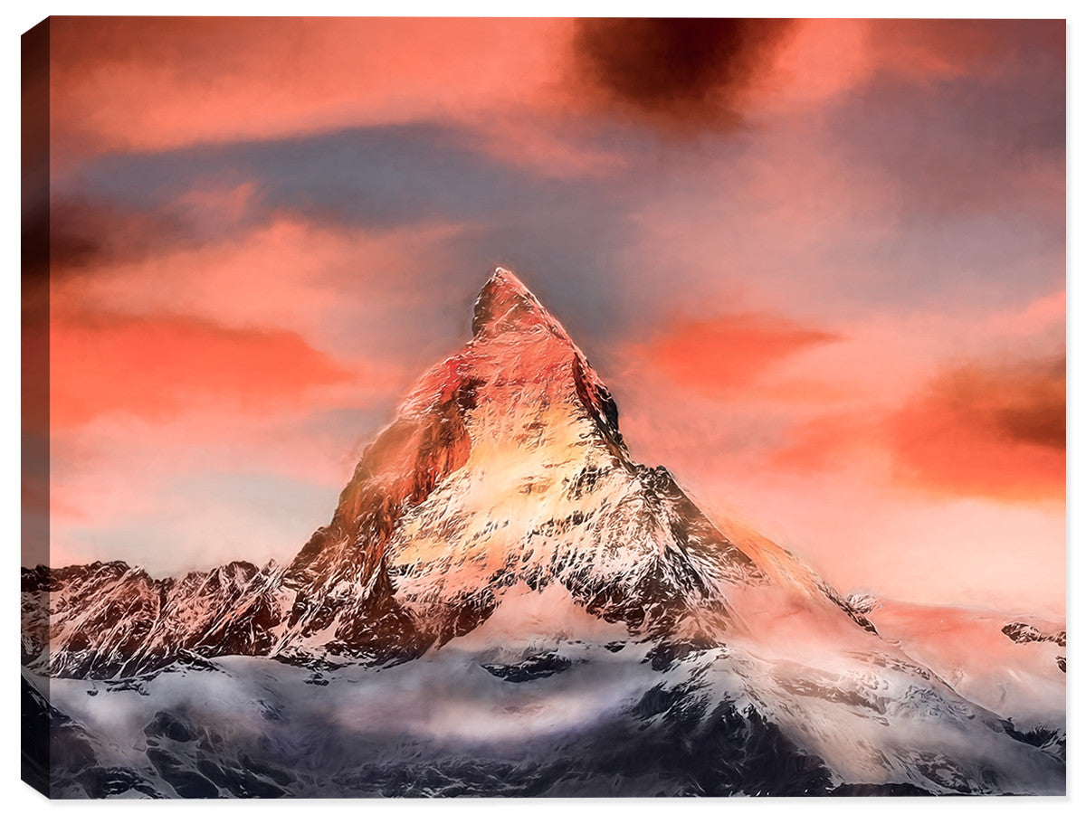 Photography of "The Peak" - printed on Canvas.