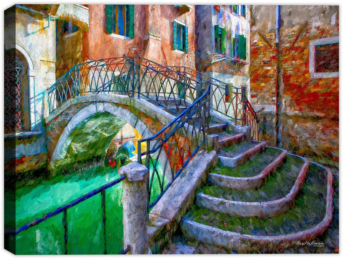 Italian Village with Steps