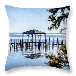 Pillow with Outerbanks Image