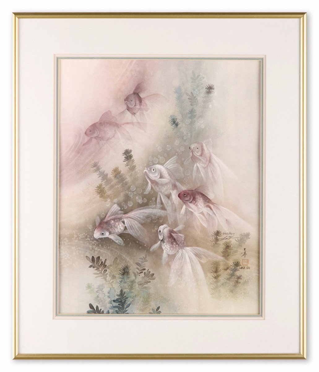 The Fish - by Lena Liu - Lithograph – Canvas Art Plus