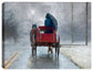Riding Home - Horse & Buggy - Painting on Canvas