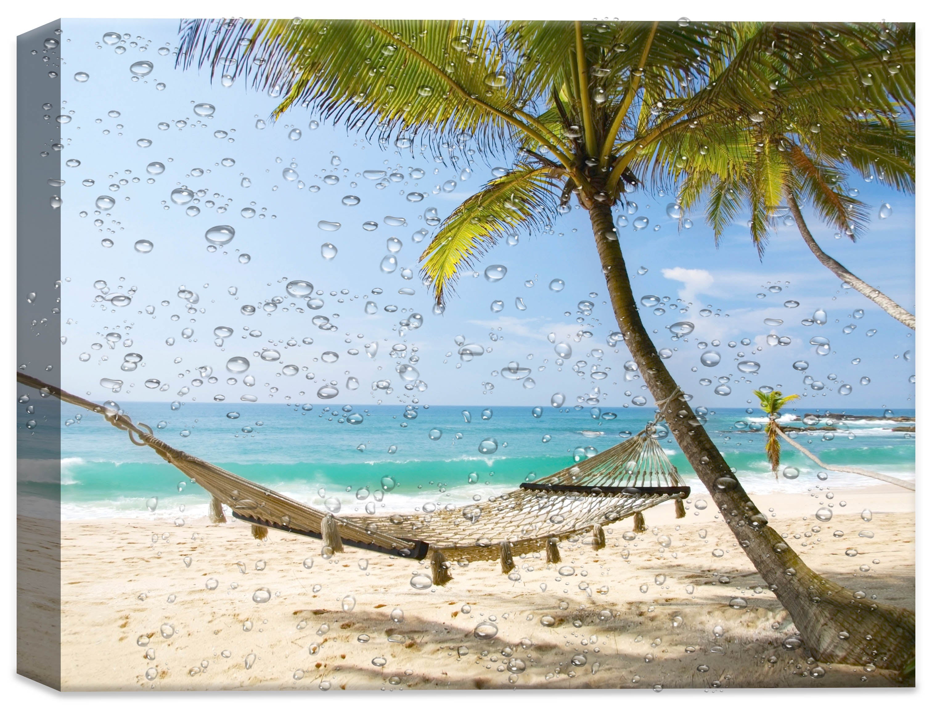 Lazy Day on the Beach  - Canvas Wrap - Waterproof