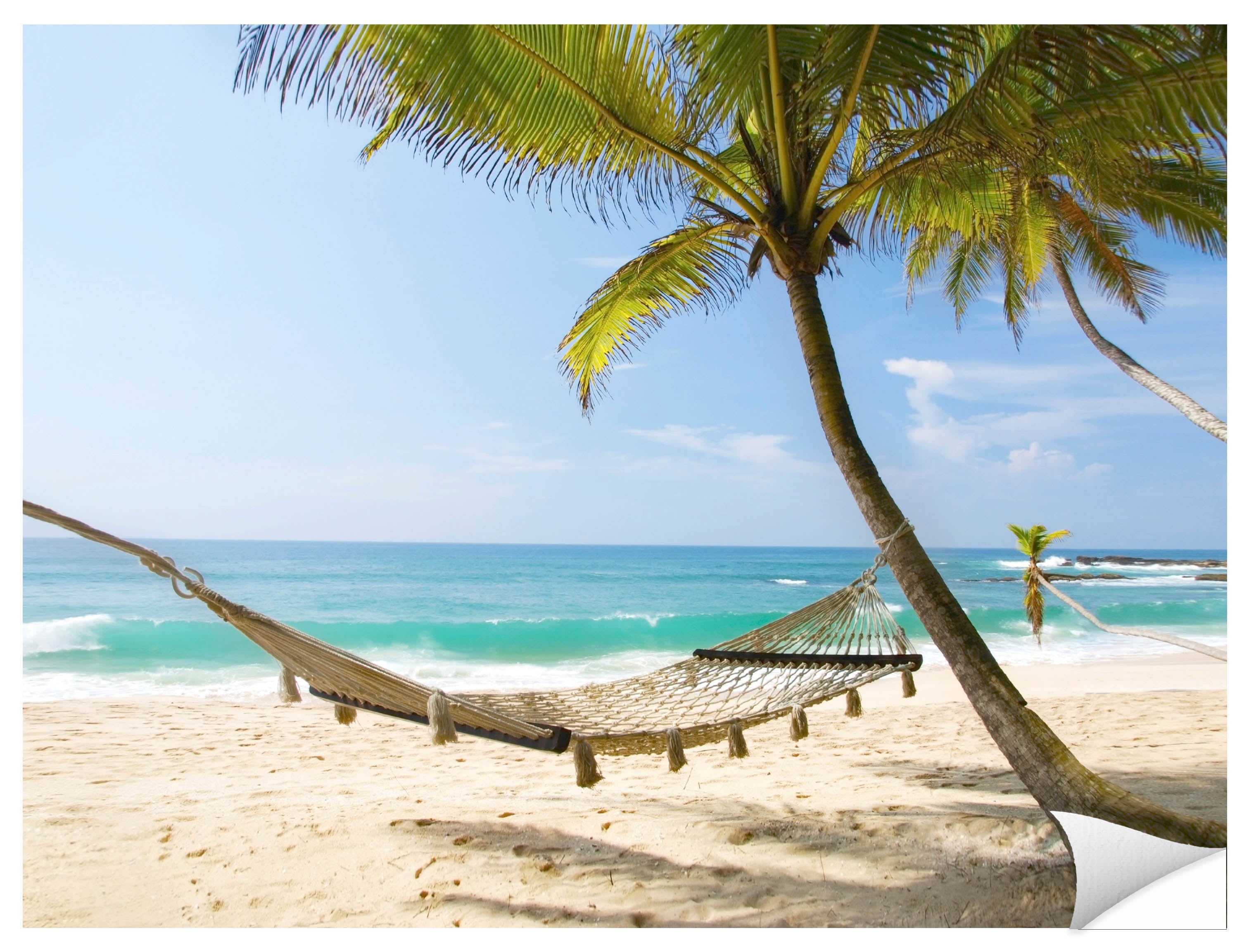 Lazy Day on the Beach  - Photographic Print