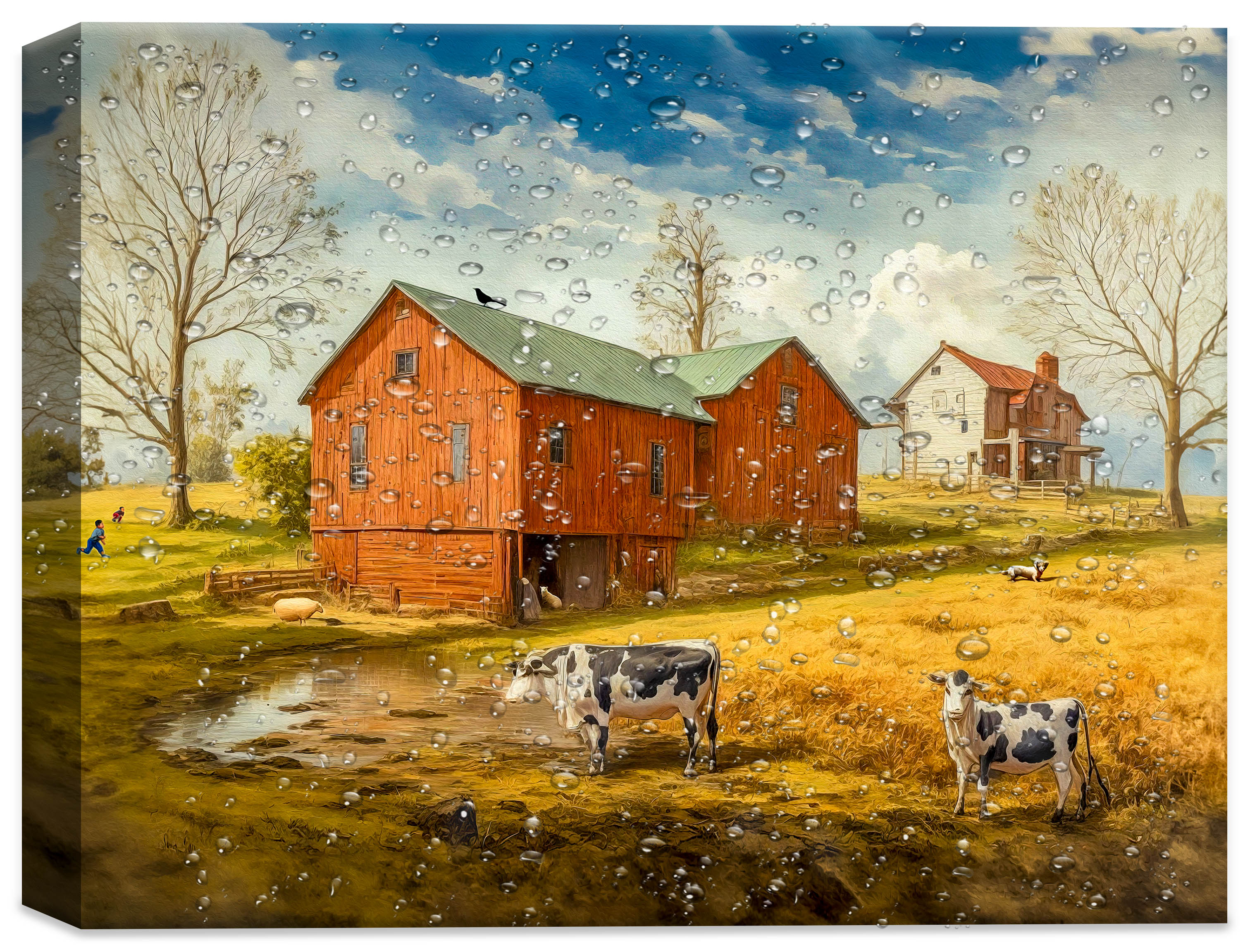 Farm Image - Canvas Wrap - Waterproof