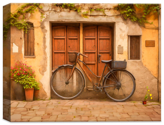 Vintage Bicycle - Full Canvas Wrap