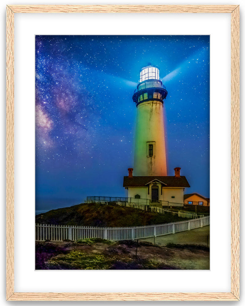 Pigeon Point Lighthouse - Oak Frame