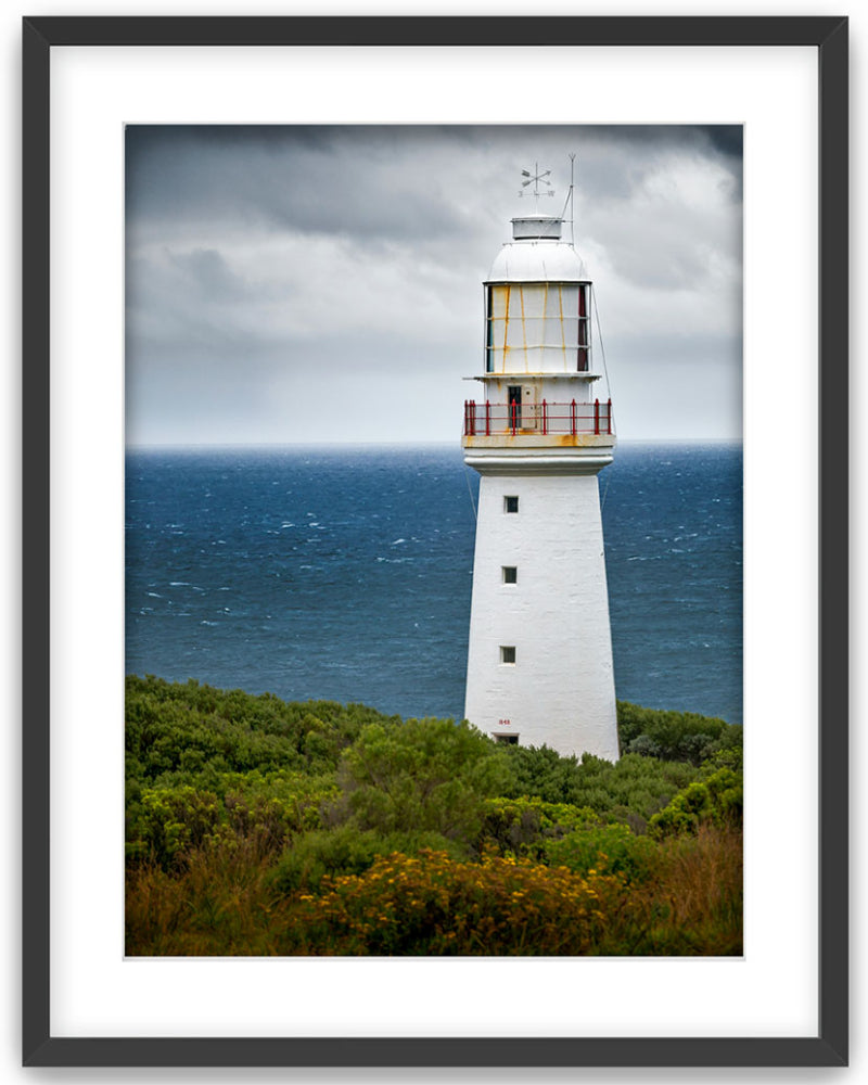 Cape Otway Lighthouse - Black Framed