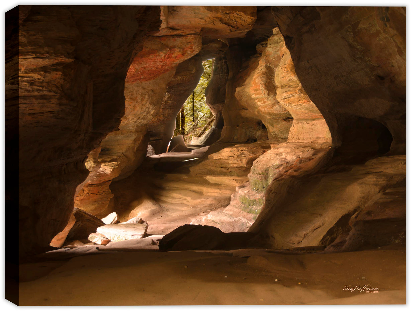 Into the Light -The Rock House - Hocking Hills