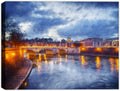 Painting - Evening in Rome - on Waterproof Canvas