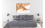 Female Mallard - Fine Art Photography - on Canvas - Hanging on Bedrom Wall