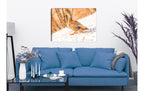 Female Mallard - Fine Art Photography - on Canvas - Hanging on Living Room Wall