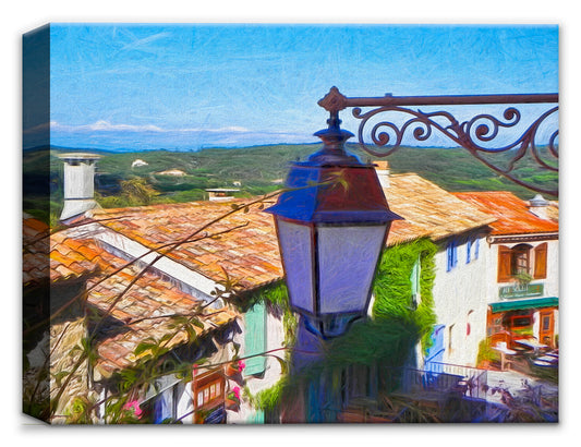 French Rooftops- Painting