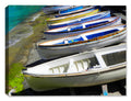 Photograph of Capri Boats on Canvas