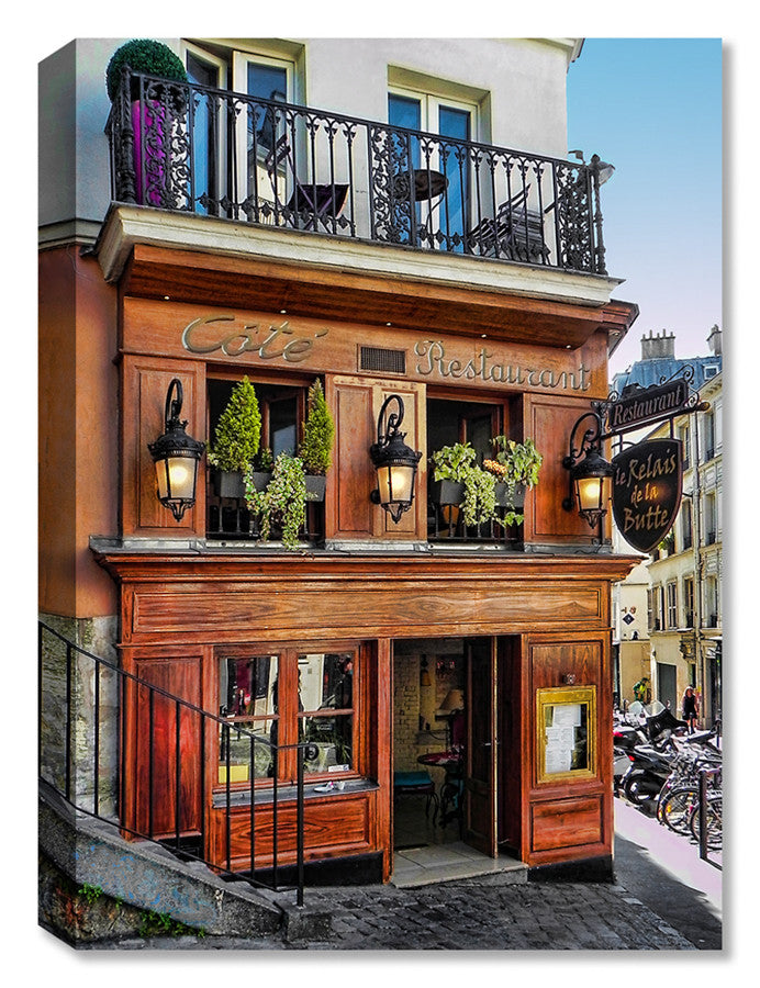 Image of Le Relais de la Butte in France - Printed on Canvas