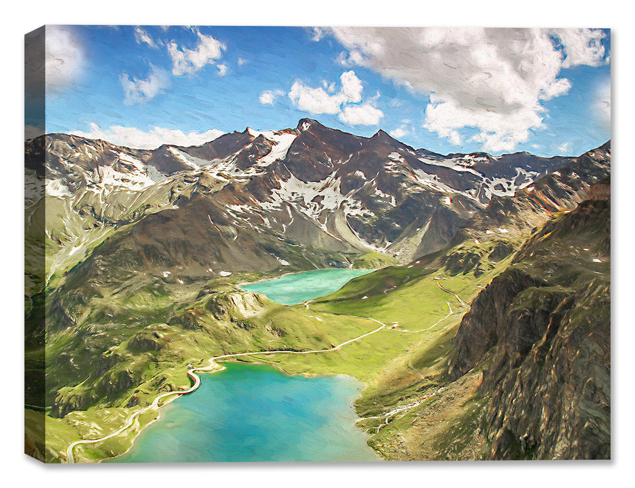 Walking in the Clouds - Print