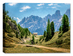 Alpine Way Image on Canvas