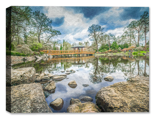 Walk in the Park Canvas Wrapped