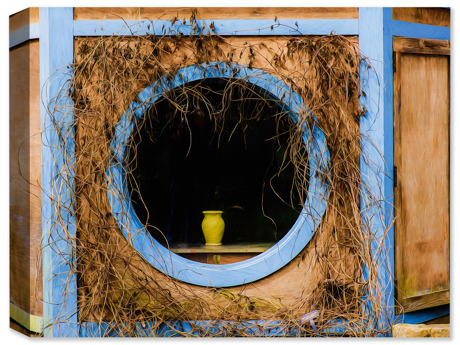Photography of The Potter Shed - Printed on Canvas