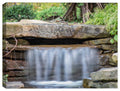 Waterfalls in the Garden on Waterproof Canvas