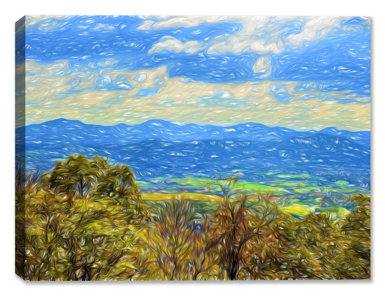 View from the Mountains - Canvas Art Plus