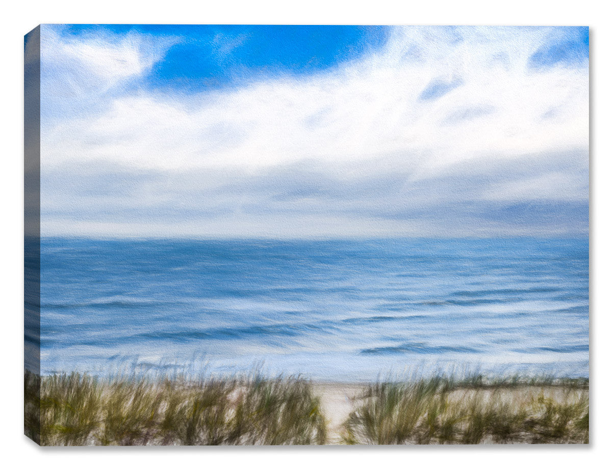 Serenity on the Ocean - Mixed Media Canvas - Canvas Art Plus