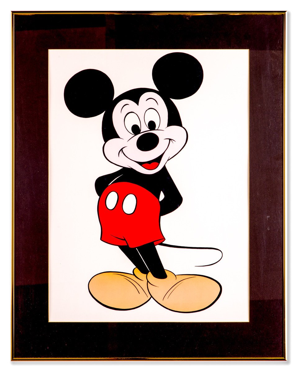 Mickey - Large Framed Print - Framed Art