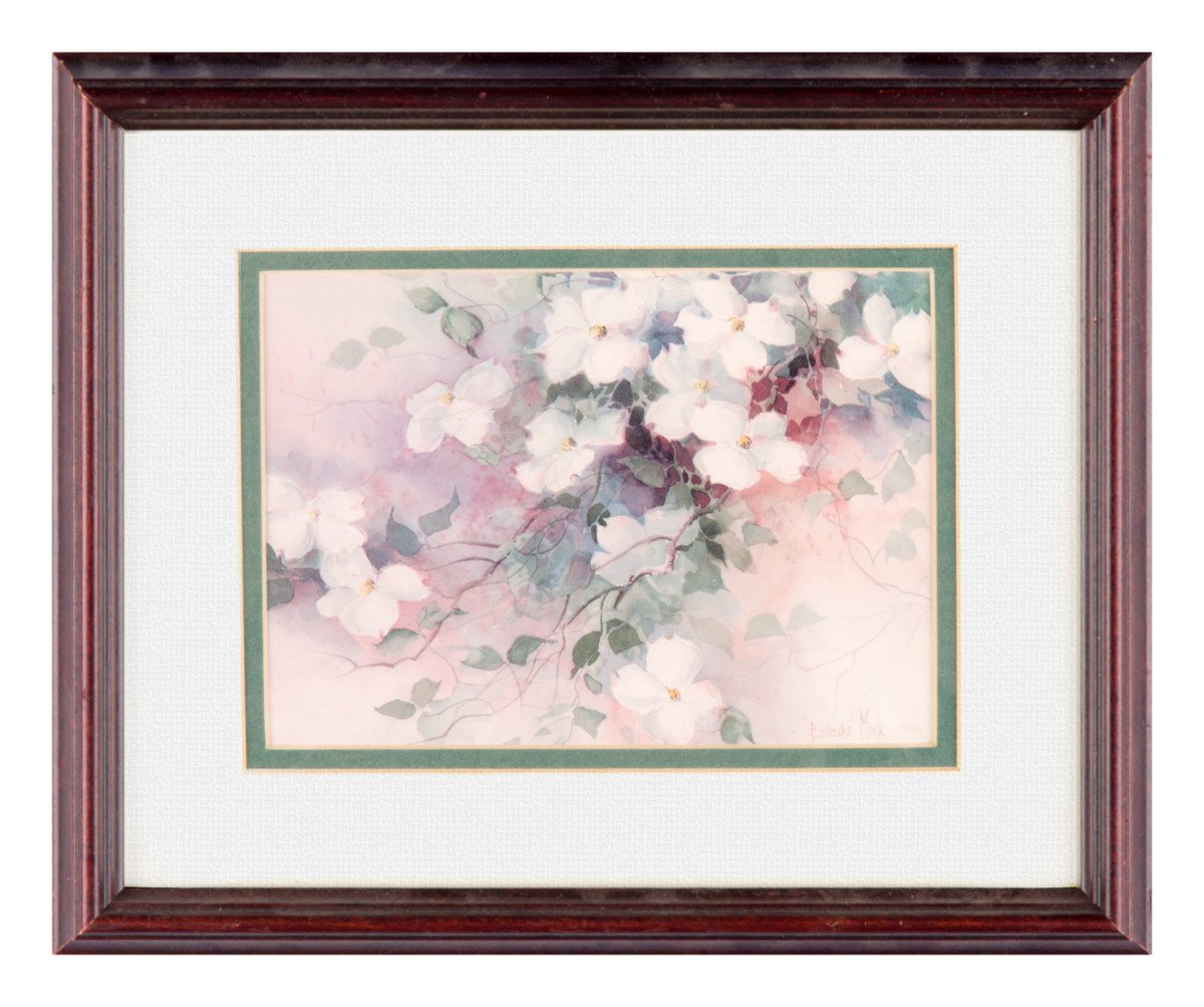 Dogwood by Barbara Mock  Framed Art Print - Framed Art
