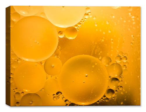 Bubbles #1 on Cavnas - Macro Photography