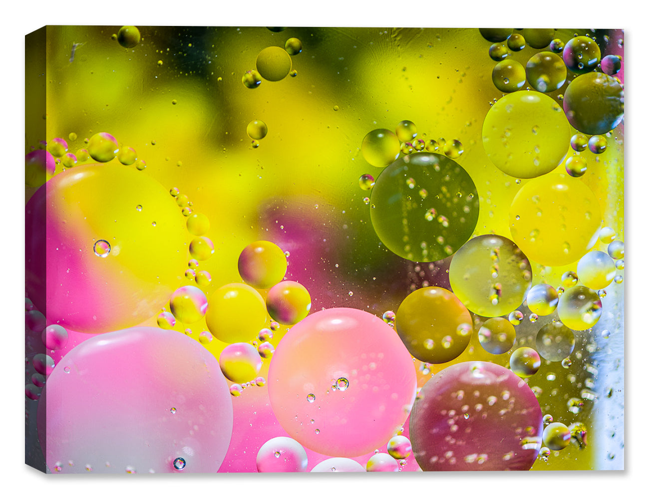 Bubbles No. 8 - Latex on Canvas - Abstract Art