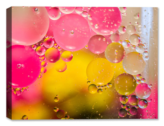 Bubbles No. 9 - Latex on Canvas - Abstract Art