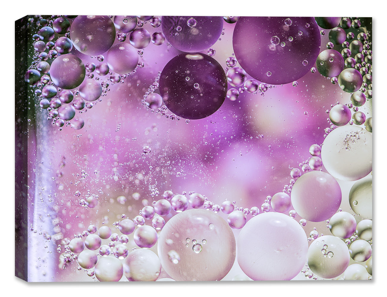 Bubbles No. 17 - Latex on Canvas - Abstract Art