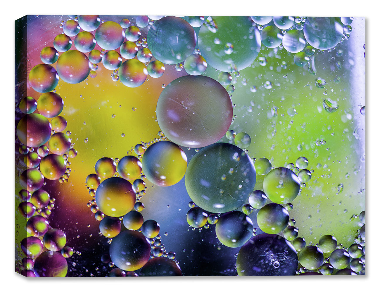 Bubbles No. 44 - Latex ink on Canvas - Abstract Art