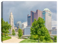 Downtown Columbus Ohio Fine Art Photography - On Canvas