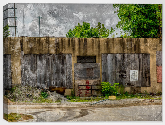 No Trespassing - Image on Canvas by Ray Huffman