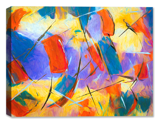 The Dance - Abstract Art on Canvas