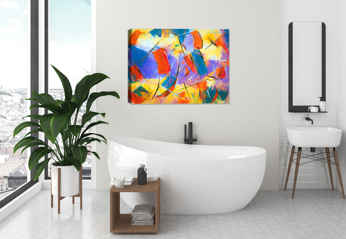 The Dance - Abstract Art on Canvas