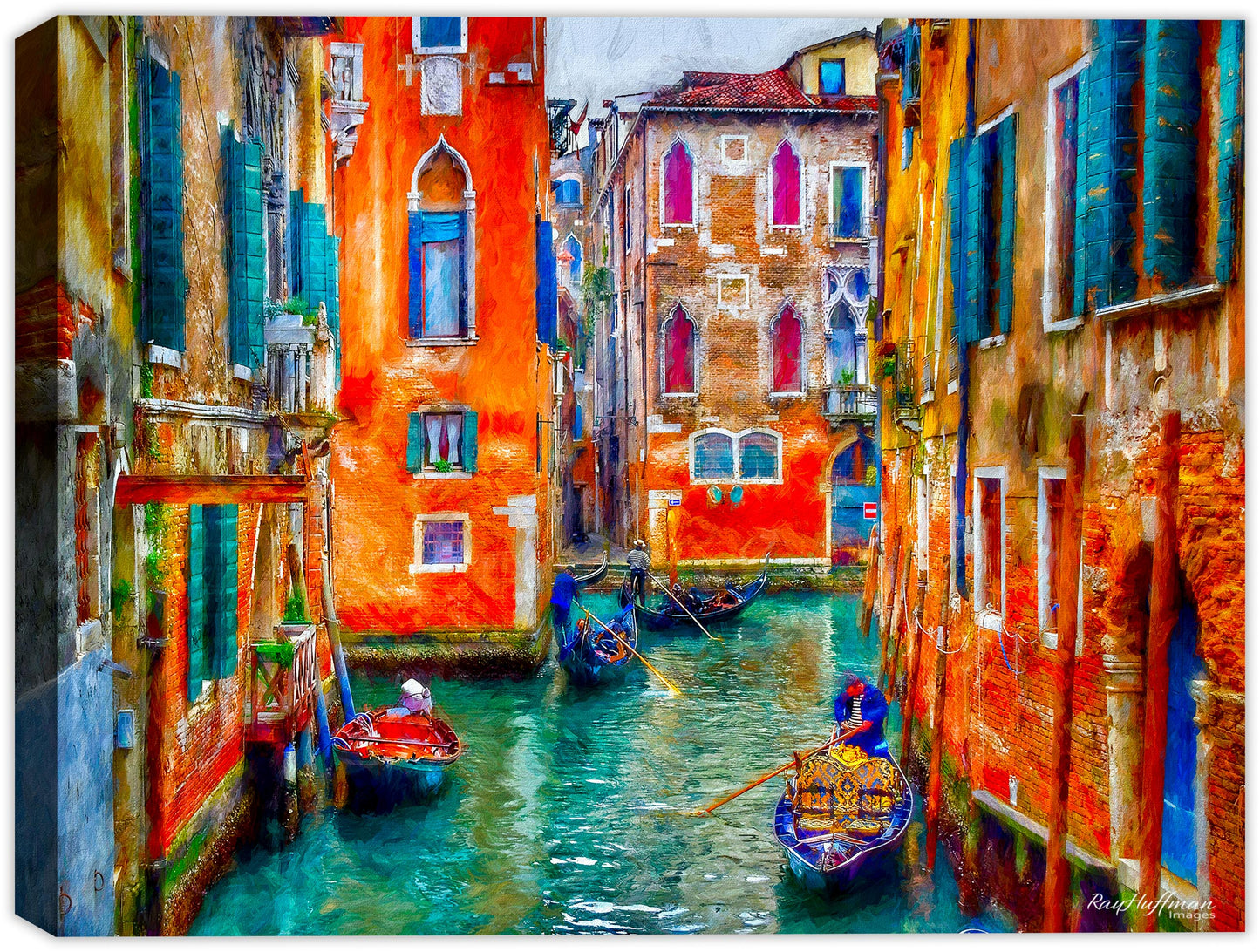 Painting of Venice Italy - Printed on Cavnas