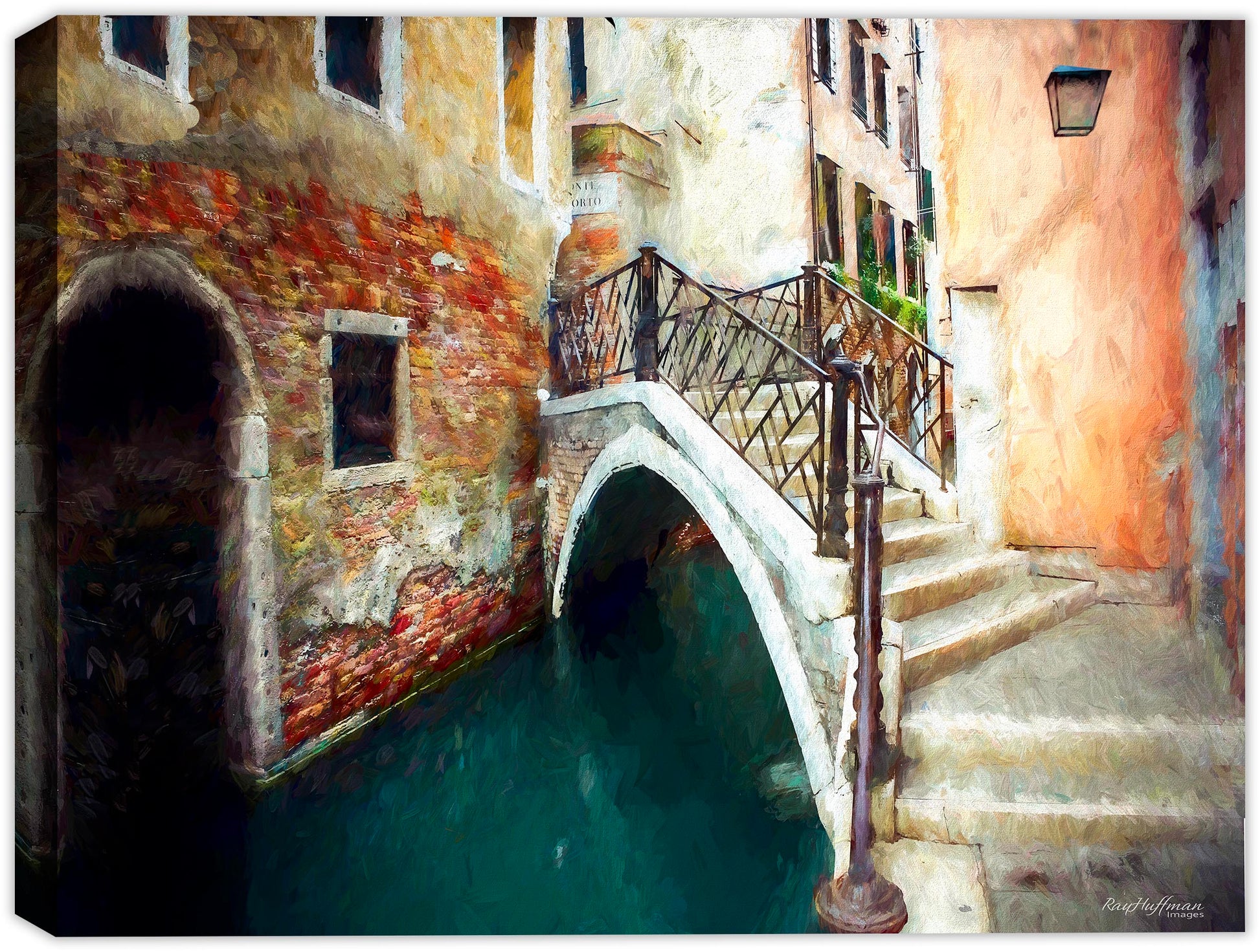 Stairway in Venice Painting