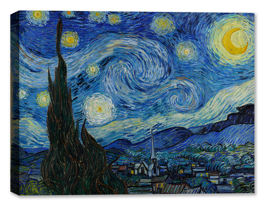 Classic Art - Starry Night by Van Gogh - Printed on Waterproof Canvas