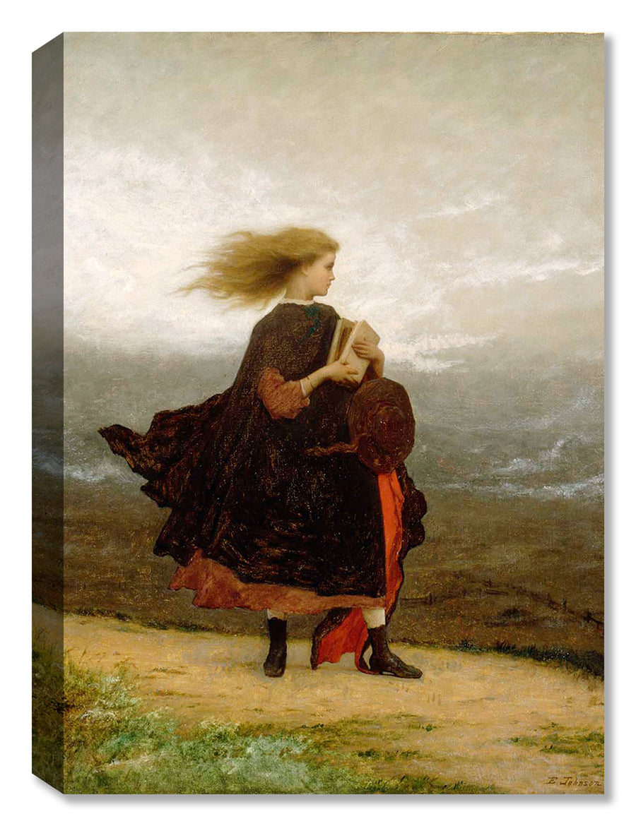 The Girl I Left Behind  Painting by Eastman Johnson