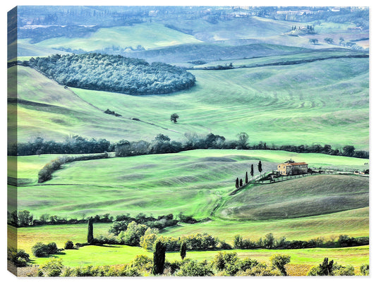 Tuscany Landscape - Canvas Art Print - Canvas Art Plus