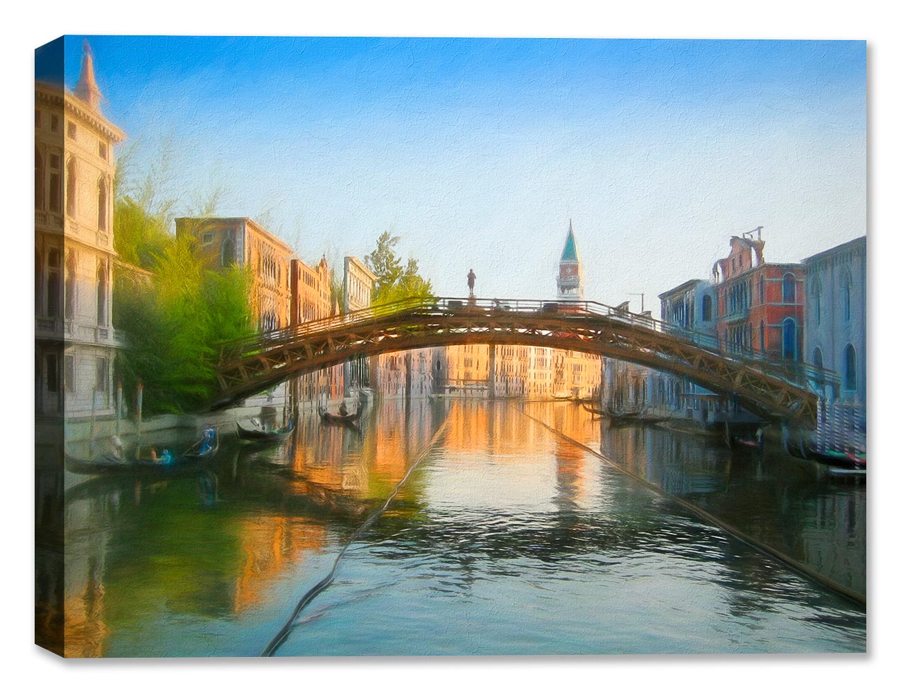 Canvas Wrapped Print - Venice at Dusck