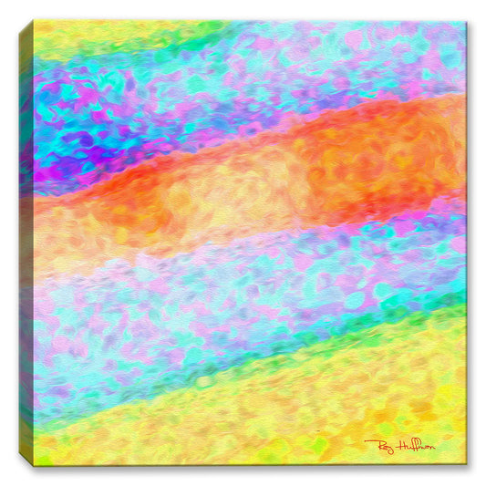 Waves - Abstract Art by Ray Huffman