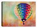 Painting of a Hot Air Balloon Printed on Canvas 