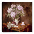 Hydrangea in Vase - Still Life Painting - Printed on  Canvas